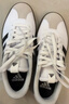 阿迪達斯（adidas）女 運動(dòng)型格系列 VL COURT 3.0 休閑鞋 KJ4000 白色  37  曬單實(shí)拍圖