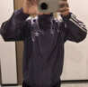 adidas情侶款復古風(fēng)梭織立領(lǐng)夾克外套男女秋季阿迪達斯官方三葉草 曬單實(shí)拍圖