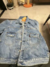 Levi's李維斯情侶同款美式經(jīng)典復古休閑時(shí)尚潮牌修身牛仔夾克外套 中藍色 72334-0130 M 曬單實(shí)拍圖