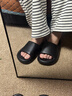 潔麗雅踩屎感涼拖鞋男士夏季2026新款室內防滑防臭情侶居家用厚底拖鞋女 星夜黑 42-43 【適合41-42】 曬單實(shí)拍圖