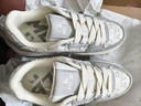 MLB官方運動(dòng)鞋女鞋子 春夏禮物學(xué)長(cháng)鞋老花休閑鞋增高板鞋 3ASXM036N 紐約洋基隊/灰色 38 (240mm) 曬單實(shí)拍圖