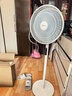 美的（Midea）電風(fēng)扇家用遠距送風(fēng)遙控智能落地扇七葉智能感溫立式電扇宿舍臥室搖頭 AI聲控風(fēng)隨溫變款35AS 曬單實(shí)拍圖