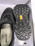 百麗厚底增高4cm健步鞋男鞋旋鈕扣耐磨休閑運動(dòng)鞋A2123 煙晶黑 40 曬單實(shí)拍圖