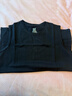 貓人【100%棉】背心男純棉寬松無(wú)袖上衣男士純色打底運動(dòng)健身坎肩 曬單實(shí)拍圖