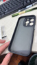 ROCK適用蘋(píng)果16Pro手機殼iPhone16 Pro保護套膚感鏡頭全包精孔親膚防摔簡(jiǎn)約硅膠不粘指紋男女款黑色 曬單實(shí)拍圖