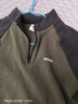 左西男童德絨打底衫半高領(lǐng)2025新款兒童冬裝男孩長(cháng)袖T恤潮 綠色 150 曬單實(shí)拍圖
