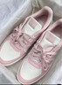 adidas ENTRAP美式校園風(fēng)運動(dòng)少年感復古籃球風(fēng)板鞋男女阿迪達斯   白色/粉色   37 曬單實(shí)拍圖