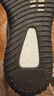 阿迪達斯Yeezy350透氣椰子男女休閑鞋HQ7045 43 曬單實(shí)拍圖