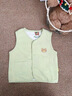 嘟嘟家【雙面可穿】?jì)和杭抉R甲男童休閑無(wú)袖上衣女童卡通坎肩可愛(ài)童裝 鼠尾草綠 100 曬單實(shí)拍圖