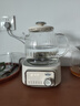 美的（Midea）花漾0膠水全玻璃養生壺多功能煮茶壺母嬰燒水壺恒溫電熱水壺全自動(dòng)一體1.2L YS12B302J 曬單實(shí)拍圖