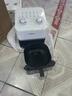 美的（Midea）空氣炸鍋 大容量可視化免翻面蒸汽嫩炸雙旋鈕控溫控時(shí)多功能無(wú)油煙智能電炸鍋大功率 【高顏值小白方】 4.5L 免翻面KZE45T87 曬單實(shí)拍圖