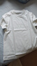 京東京造80支液氨短袖男士t恤打底衫內搭春季新款男裝衣服輕奢抗皺白L 曬單實(shí)拍圖