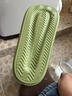 利達妮（TZLDN）踩屎感拖鞋女士2025新款夏季外穿防滑防臭室內居家用厚底涼拖鞋男 綠色 38-39 【適合37-38】 曬單實(shí)拍圖