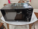 格蘭仕（Galanz）微波爐烤箱一體機 平板式不銹鋼內膽23升大容量家用光波爐機械旋鈕操作簡(jiǎn)單G80F23SP-M8(S0) 曬單實(shí)拍圖