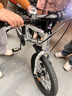 鳳凰兒童自行車(chē)小女男孩山地單車(chē)3-6-8-10-12-15歲中大童超輕帶輔助輪 *推薦【高配-輻條輪】鈦金銀+大禮包 16寸【帶輔助輪+腳撐】 曬單實(shí)拍圖