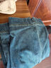 桃七七直筒褲2026春季新款窄版闊腿褲直筒小個(gè)子顯高顯瘦九分牛仔褲女 黛藍色九分 M 98-110斤 曬單實(shí)拍圖