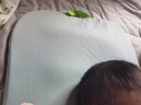 可韻（CORY）嬰兒枕頭云片枕新生兒0-6個(gè)月以上-3歲寶寶吸濕透氣可水洗護脊枕 曬單實(shí)拍圖