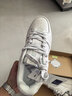 MLB官方 男鞋老花板鞋新款學(xué)長(cháng)鞋印刻休閑鞋運動(dòng)鞋子3ASXM046N 紐約洋基隊/淺灰色 42 (265mm) 曬單實(shí)拍圖