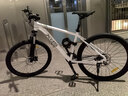 喜德盛26款黑客350黑客380山地車(chē)自行車(chē)成人21速鋁合金男士女生學(xué)生上班 黑客350黑銀色【贈騎行禮包】 26寸x17寸身高165-180cm 曬單實(shí)拍圖