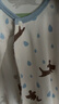 巴厘小豬嬰兒衣服春秋哈衣新生兒純棉爬爬服嬰幼兒秋裝剛出生的寶寶連體衣 點(diǎn)點(diǎn)汪星人 66cm 曬單實(shí)拍圖
