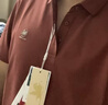 海瀾之家（HLA）短袖POLO衫男26新款馬年賀歲系列涼感短袖男夏季 磚紅6E L 175/92A 推薦137~150斤 曬單實(shí)拍圖