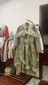 LULUALWAYS華服系列-窈窕淑女25夏季新款法式復古公主露肩連衣裙 綠色 M 曬單實(shí)拍圖
