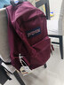 JANSPORT杰斯伯雙肩包男背書(shū)包女學(xué)生校園電腦包 47LW04S 深紫酒紅 曬單實(shí)拍圖