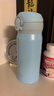 膳魔師（THERMOS）保溫杯316鋼350ml男女士?jì)和槭侄Y生日禮物NL-350S靜謐藍 曬單實(shí)拍圖