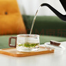 美斯尼泡茶杯玻璃茶杯功夫茶杯加厚玻璃茶具杯過(guò)濾水杯 曬單實(shí)拍圖