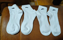安踏（ANTA）【4雙裝】運動(dòng)襪男女棉質(zhì)快干透氣中長(cháng)襪跑步籃球訓練襪男襪 【長(cháng)襪】白/白/白/白7353-2 均碼(37碼-42碼) 曬單實(shí)拍圖