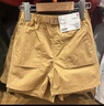 優(yōu)衣庫童裝男童女童尼龍休閑短褲沙灘褲戶(hù)外防水輕薄半褲474585 46 鵝黃色 110 曬單實(shí)拍圖