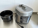 美的（Midea）5升6升濃香少鹽電壓力鍋4-5人 0氟有鈦圓釜電高壓鍋電壓鍋一鍵自動(dòng)排氣 一鍋雙膽70kPa高壓電飯鍋 【25年新款 雙0氟圓釜】1300w遠紅外加熱 5L 曬單實(shí)拍圖