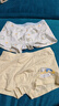 京東京造兒童內褲純棉抗菌男童中大童平角內褲3條 萌寵小龍150 曬單實(shí)拍圖