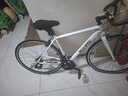 喜德盛（xds）RC200禧瑪諾14速公路車(chē)自行車(chē)男士成人彎把學(xué)生通勤 白灰|贈騎行禮包 14速 480mm身高163-175厘米 曬單實(shí)拍圖