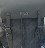 FILA【黑武士】斐樂(lè )官方2026新款男時(shí)尚休閑翻蓋背包電腦雙肩包 正黑色-BK XS 曬單實(shí)拍圖