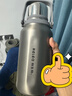 物生物（RELEA）保溫杯大容量男女316L不銹鋼隨行水壺戶(hù)外保溫壺水杯車(chē)載大肚杯 曬單實(shí)拍圖