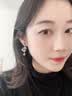 伊黛兒紫水晶流蘇耳環(huán)女獨特漂亮耳釘2026新款高級感新中式國風耳飾 E4290紫水晶蝴蝶耳環(huán) 曬單實拍圖