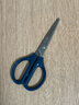 得力(deli)160mm辦公生活家用剪刀 小剪子手工剪紙刀 辦公用品 藍色0602 曬單實(shí)拍圖