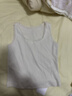 香影白色內搭小背心女2026春季新款含莫代爾蕾絲邊蝴蝶結打底上衣 鷺白 S 155/80A/85-95斤 曬單實(shí)拍圖
