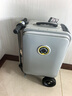 愛(ài)爾威（Airwheel）電動(dòng)行李箱可騎行智能拉桿箱可坐可代步20英寸登機箱 青春版—銀 曬單實(shí)拍圖