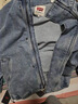 Levi's李維斯26年春夏新款男士輕工裝簡(jiǎn)約休閑風(fēng)立領(lǐng)牛仔夾克外套 藍色 M 曬單實(shí)拍圖