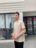 JASONWOOD短袖polo衫男士2026夏季新款修身透氣珠地棉商務(wù)休閑半袖T恤夏裝 米色 [官方正品] M 【95-115斤】[空運] 曬單實(shí)拍圖