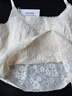 草本初色吊帶背心女帶胸墊免穿文胸夏季百搭性感蕾絲可外穿內搭打底上衣 曬單實(shí)拍圖