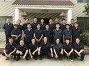 琴琴家純棉短袖工作服男裝夏季薄款上衣電焊工車間廠服耐磨工程服勞保服 藏藍色【短袖套裝】 175/XL 曬單實拍圖