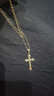 十字架項鏈韓版ins嘻哈潮男女百搭蹦迪吊墜學(xué)生小眾個(gè) 十字架項鏈【一條】 曬單實(shí)拍圖