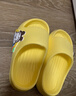 巴布豆兒童拖鞋男女童寶寶軟底居家浴室夏季涼拖鞋 黃色 170碼 曬單實(shí)拍圖