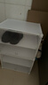 蔻絲（ColesHome）鞋柜家用門(mén)口進(jìn)門(mén)一體靠墻極窄小鞋架子簡(jiǎn)易多層宿舍租房門(mén)外走廊 【精選 餸雨傘掛鉤】1列4層-白色 曬單實(shí)拍圖
