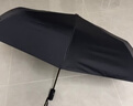 C'mon 全自動(dòng)晴雨傘三折大號防紫外線(xiàn)防曬太陽(yáng)傘遮陽(yáng)傘男士自動(dòng)傘 黑色 曬單實(shí)拍圖