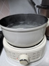 九陽(yáng)（Joyoung）電煮鍋電熱鍋小電鍋宿舍電炒鍋學(xué)生寢室2.5L泡面電火鍋多功能鍋【蒸籠款】HG25-G211S 曬單實(shí)拍圖