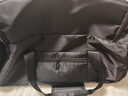 歐遙旅行包男女大容量旅游出差輕便收納短途旅行運動(dòng)健身包學(xué)生行李袋 黑色【可雙肩背 可直接登機】 曬單實(shí)拍圖